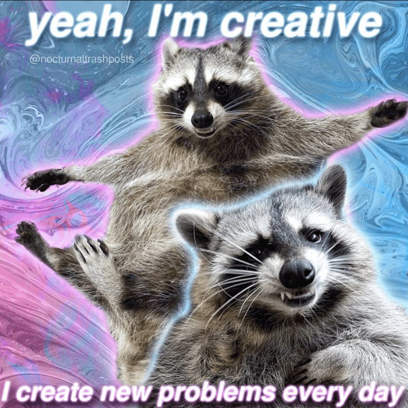 Funny (and cute) pictures of raccoons being absolute chaotic menaces ...