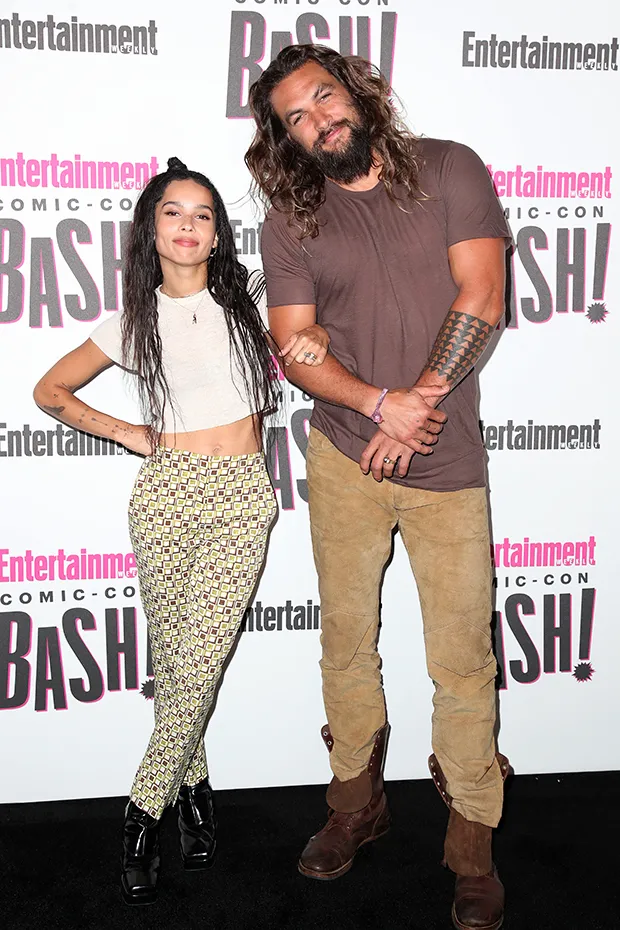 Zoë Kravitz & Jason Momoa