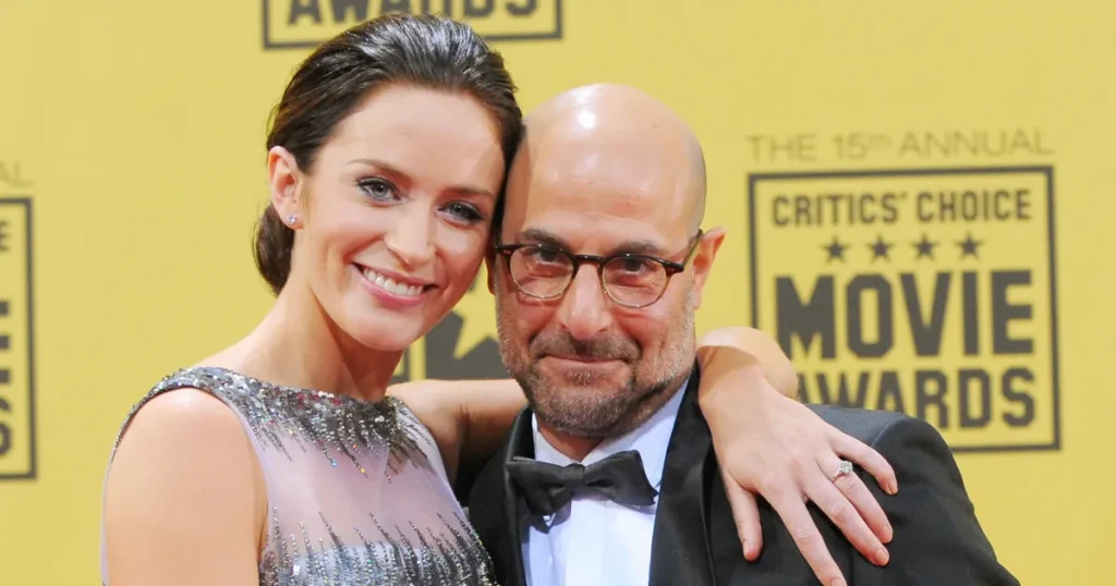 Emily Blunt & Stanley Tucci