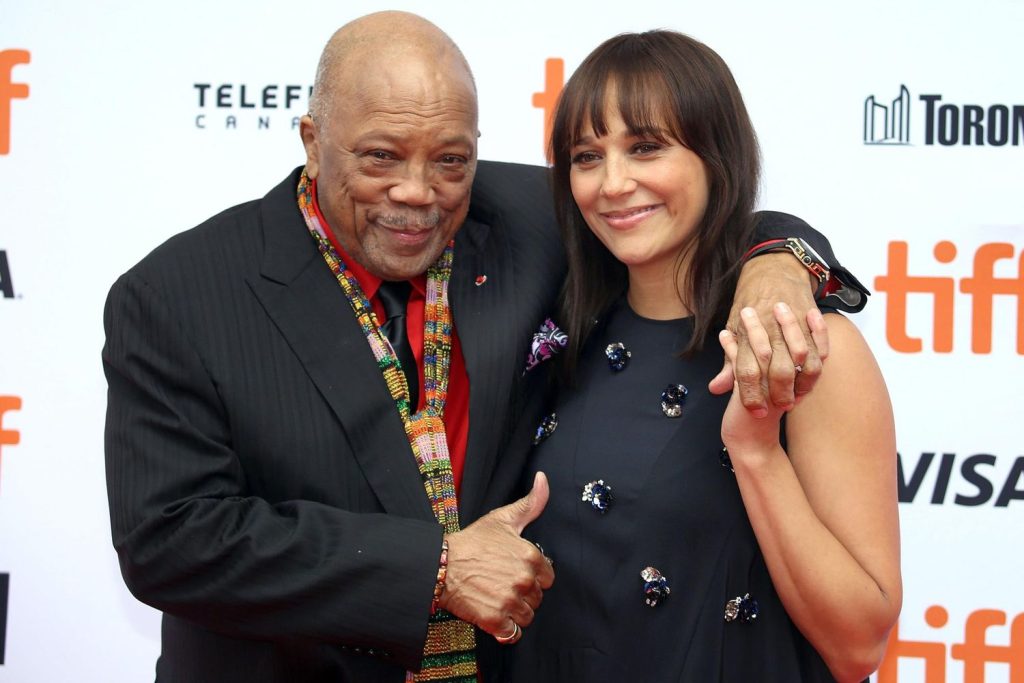 Rashida Jones & Quincy Jones