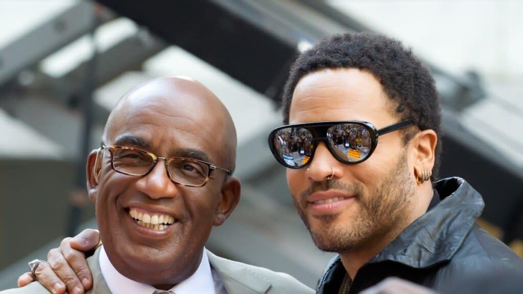 Al Roker & Lenny Kravitz