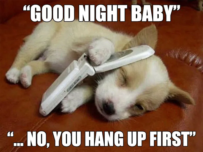 Late-night struggle