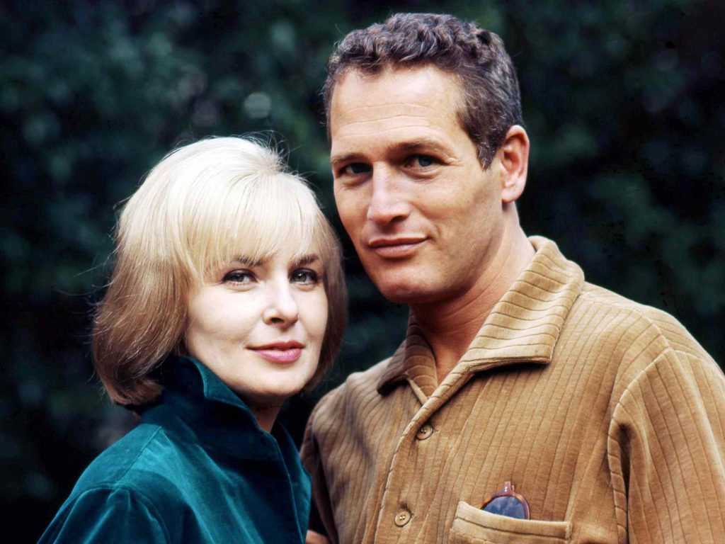 Paul Newman and Joanne Woodward
