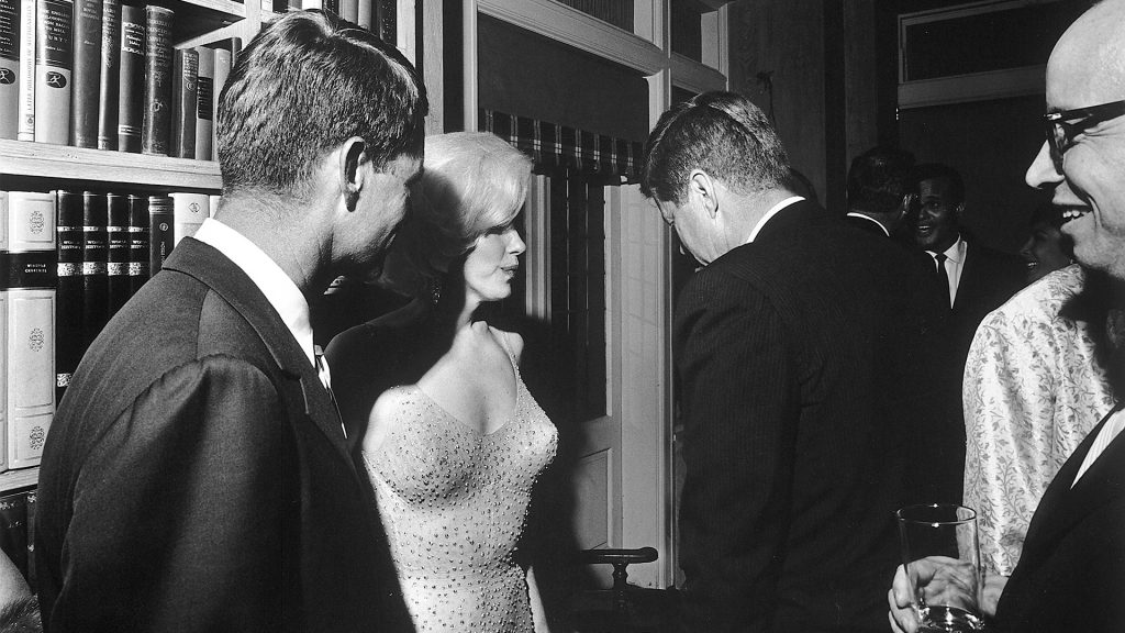 Marilyn Monroe & John F. Kennedy