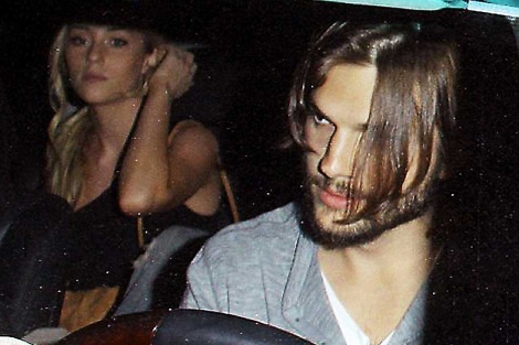 Ashton Kutcher & Sara Leal