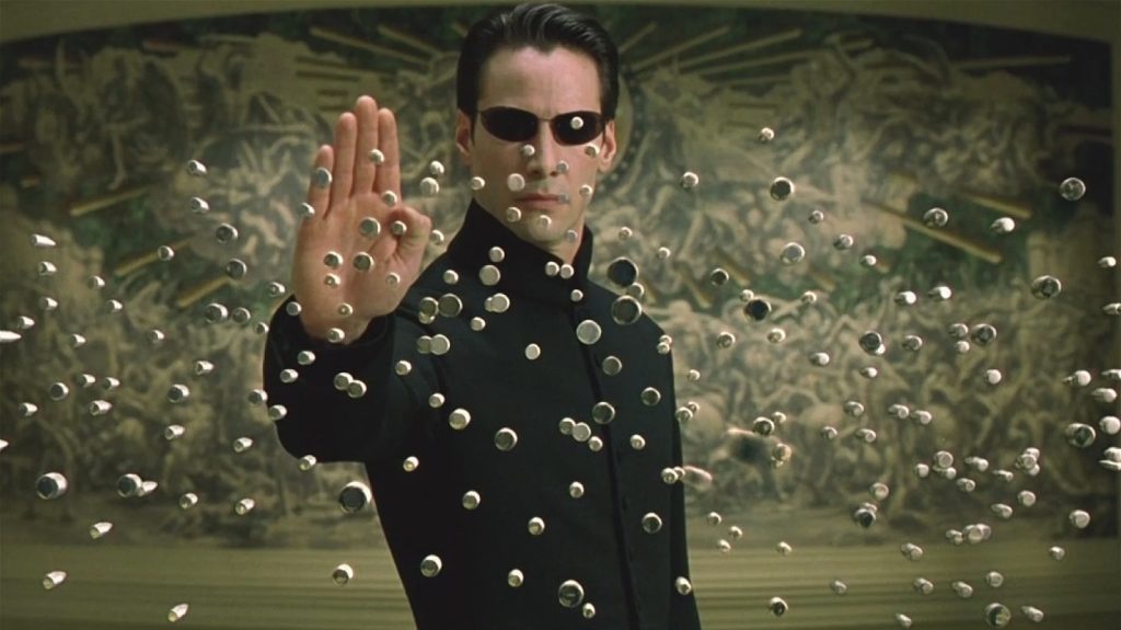 3. The Matrix Bullet Time