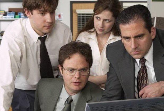 17. The Office Cast Learned to Use Real Computers