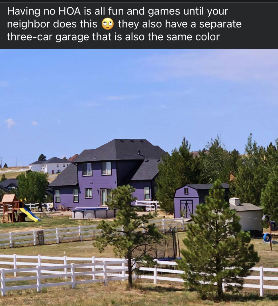 One Point To The HOA