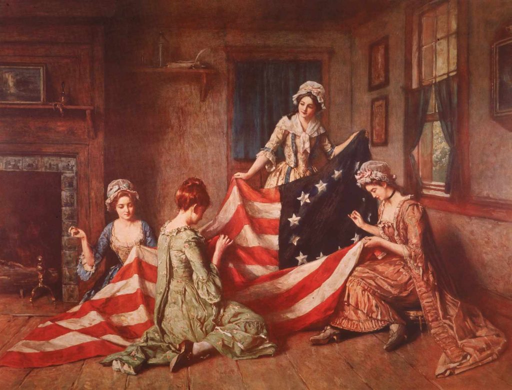 Betsy Ross likely did not make the first American flag