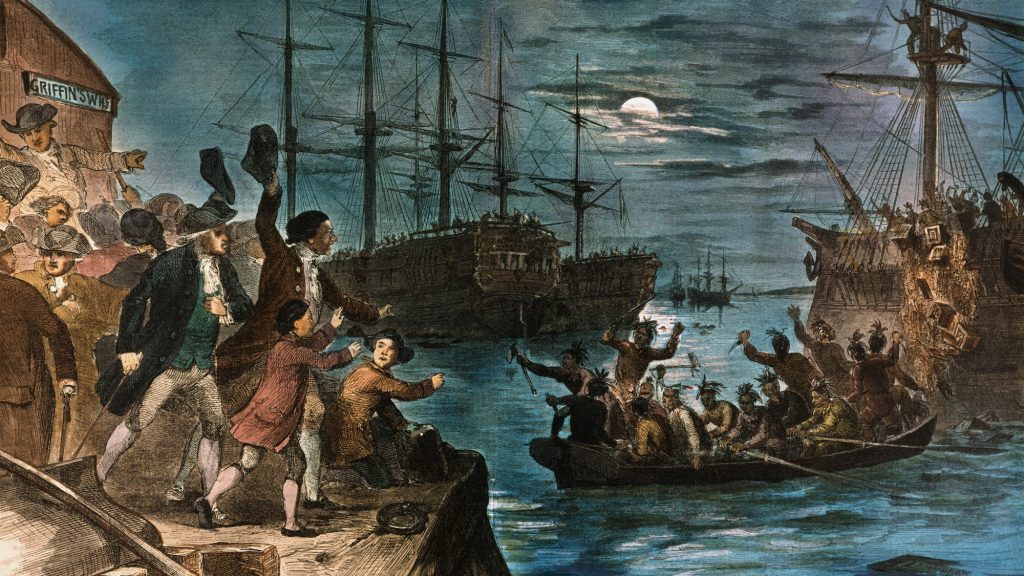 The Boston Tea Party Was a Protest Against High Taxes