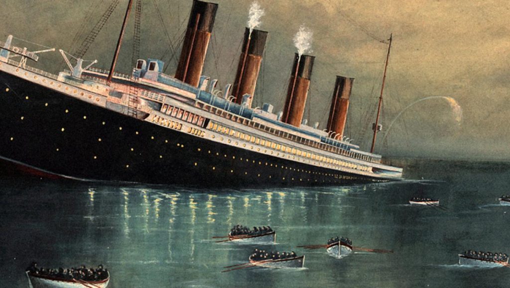 The Titanic Was Sunk by an Iceberg