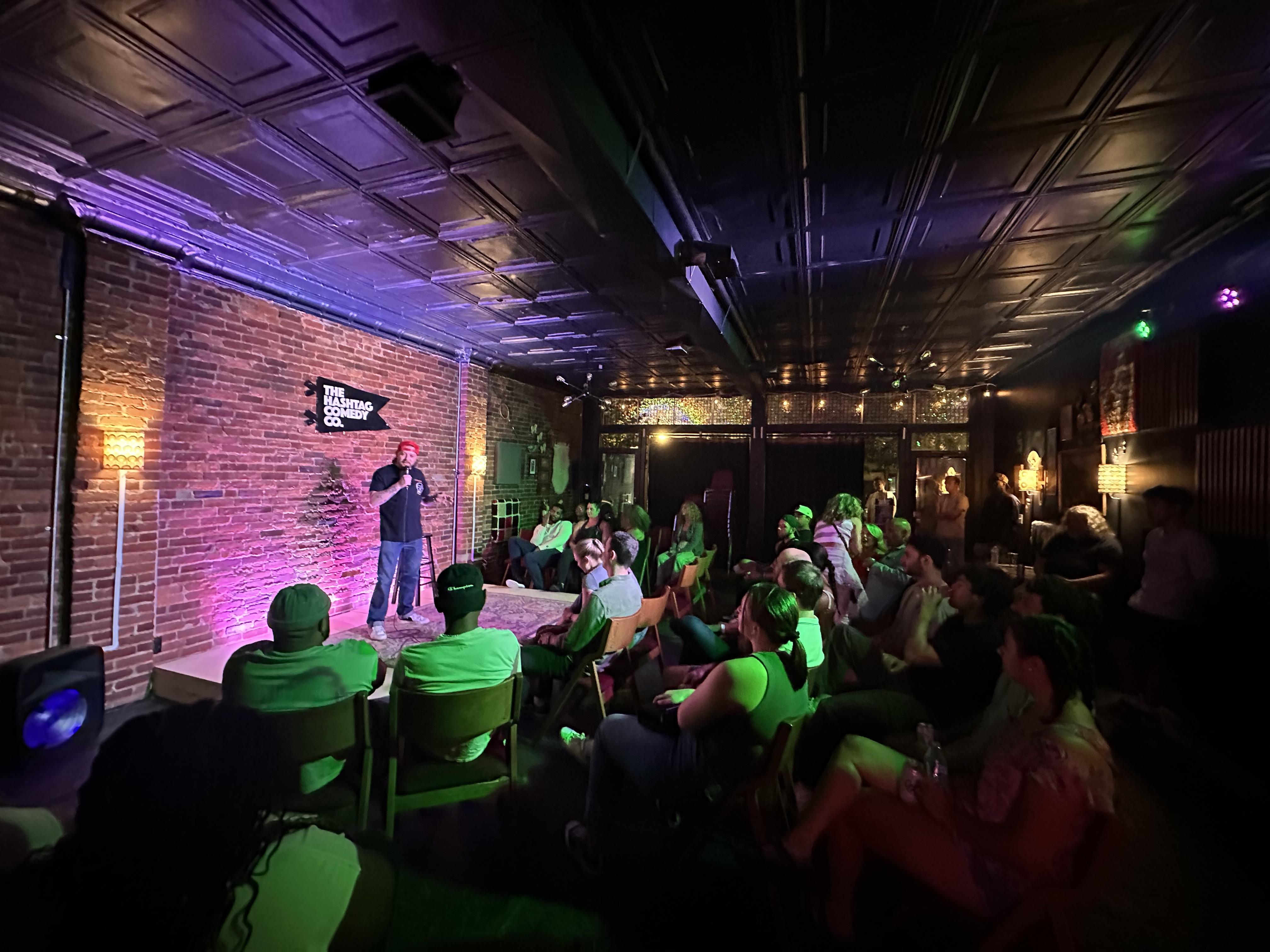Go to a live comedy show
