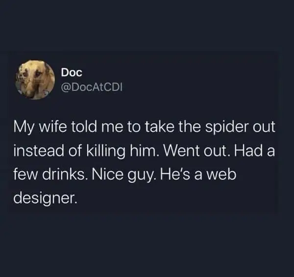 The spider whisperer
