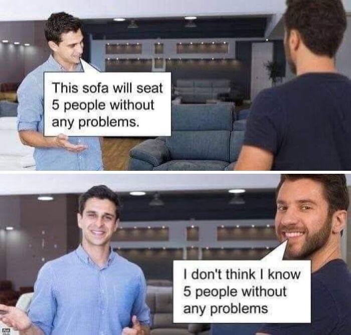 A couch full of issues