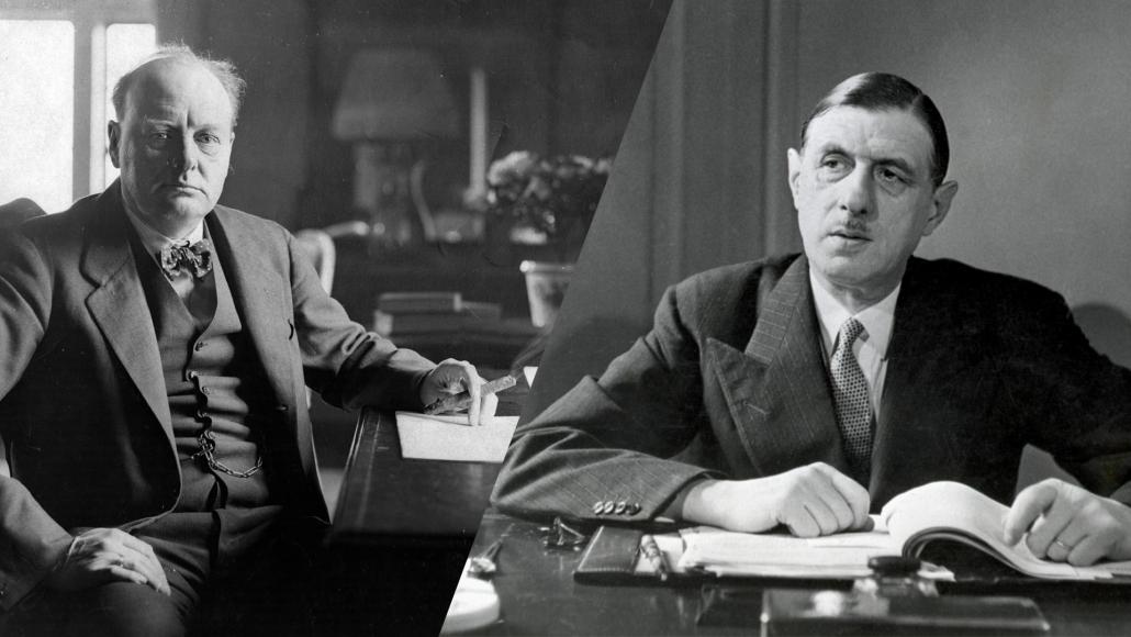 Churchill vs. De Gaulle